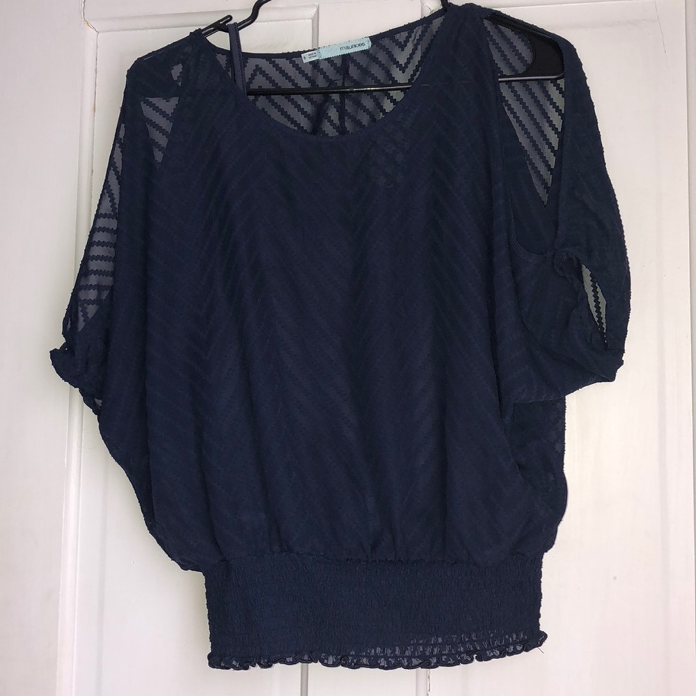 Maurices short sleeve cold shoulder